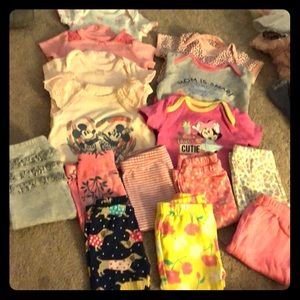 3-6 months girls lot